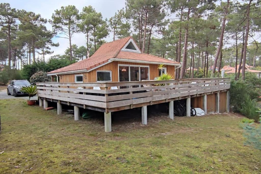 Chalet Du Bonheur - La Jenny Naturist Area Le Porge Extérieur photo