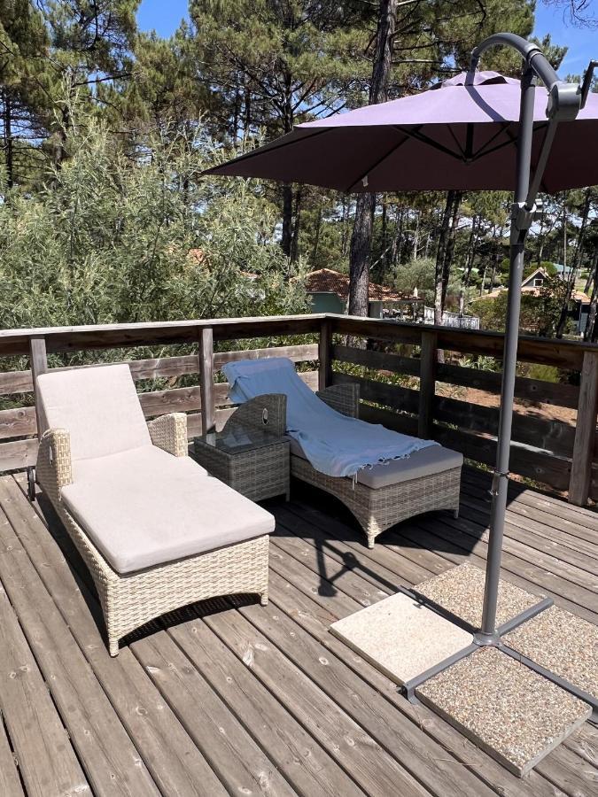 Chalet Du Bonheur - La Jenny Naturist Area Le Porge Extérieur photo